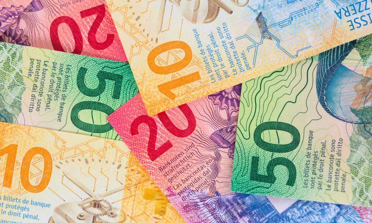 Schweizer Franken Waehrungen