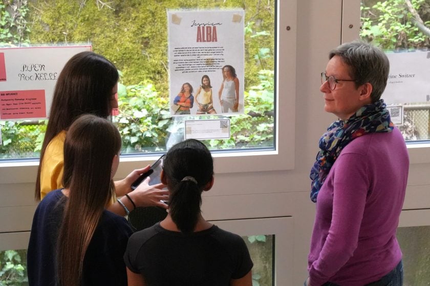 Franziska Schnoor von der Stibi bekommt hier Informationen zur Schauspielerin Jessica Alba.