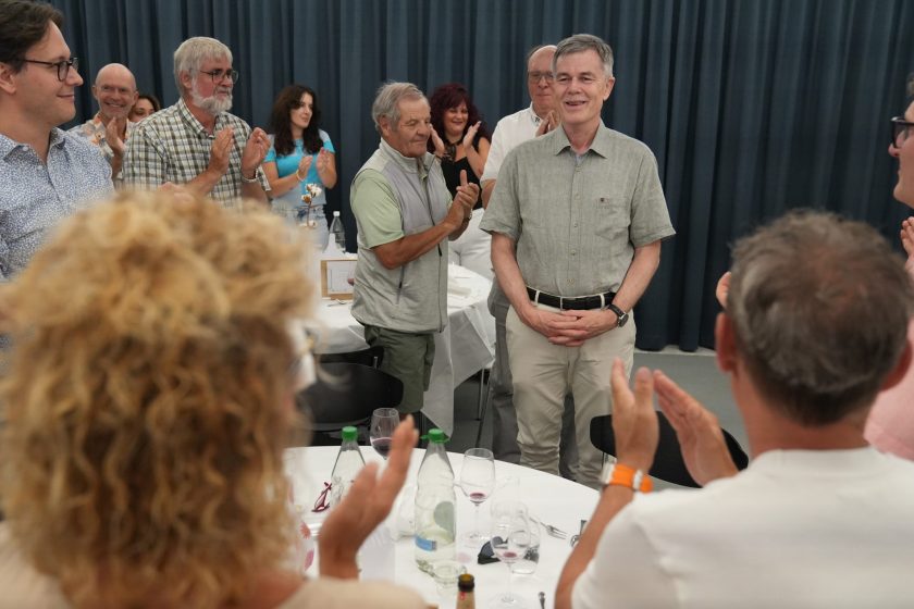 Standing Ovation für Felix Oesch.