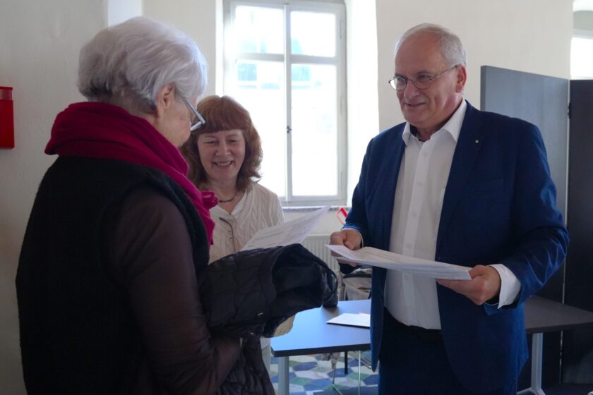 Das Publikum Bekommt Den Ablauf Der Vorlesung
