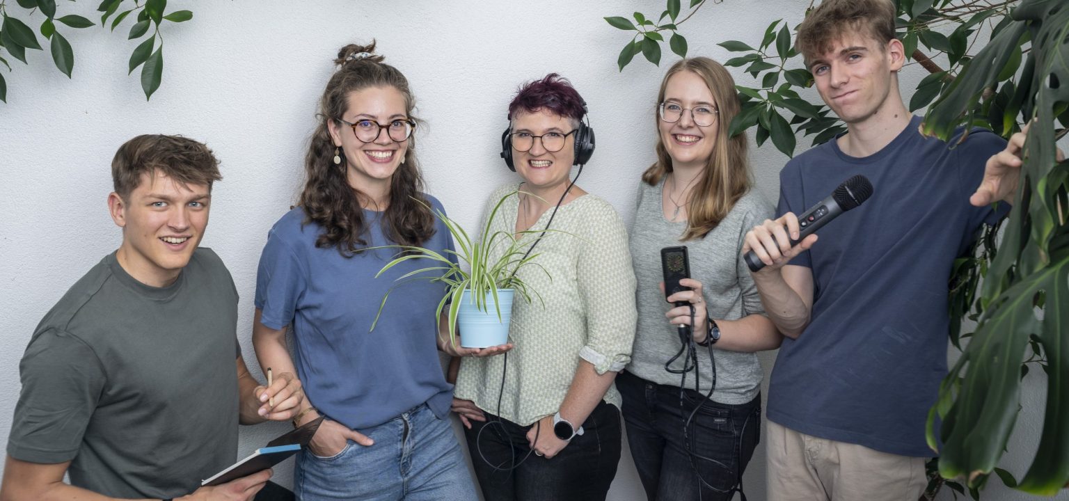 Vlnr Laurin Flütsch, Ines Schaberger, Elea Goldinger, Sam De Keijzer, Jonas Schönenberger (Foto Urs Bucher)